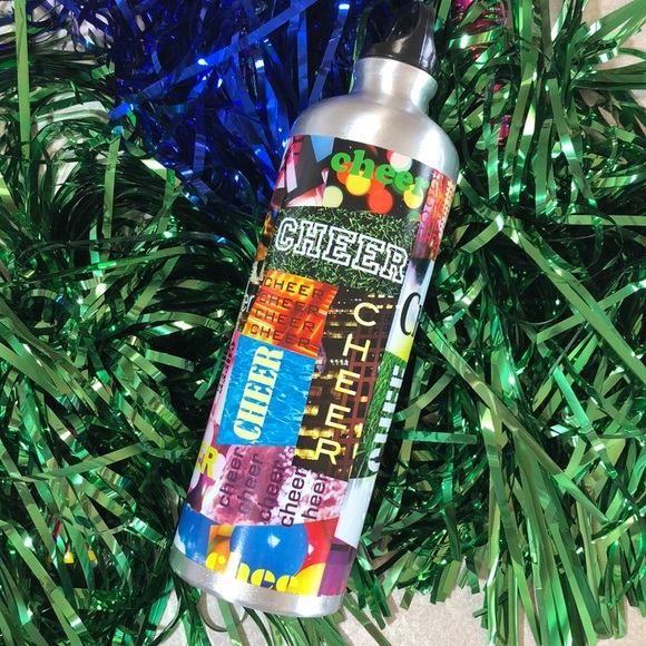 Metal reusable “CHEER” bottle. - Picture 2 of 4